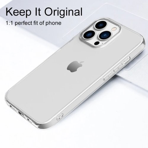 جراب هاتف شفاف رفيع للغاية لهاتف iPhone ، غطاء سيليكون ناعم لهاتف iPhone X ، XS Max ، XR ، 7 ، 8 Plus ، 16 ، 15 ، 14 ، 13 ، 12 ، 11 Pro Max
