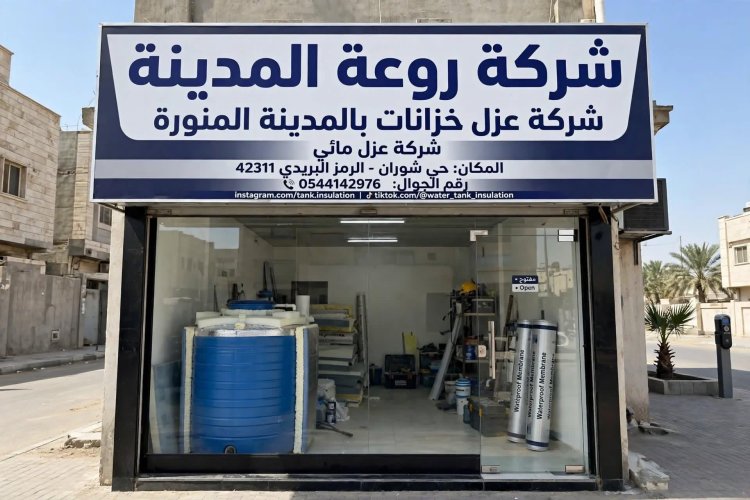 شركة عزل خزانات بشوران المدينة المنورة